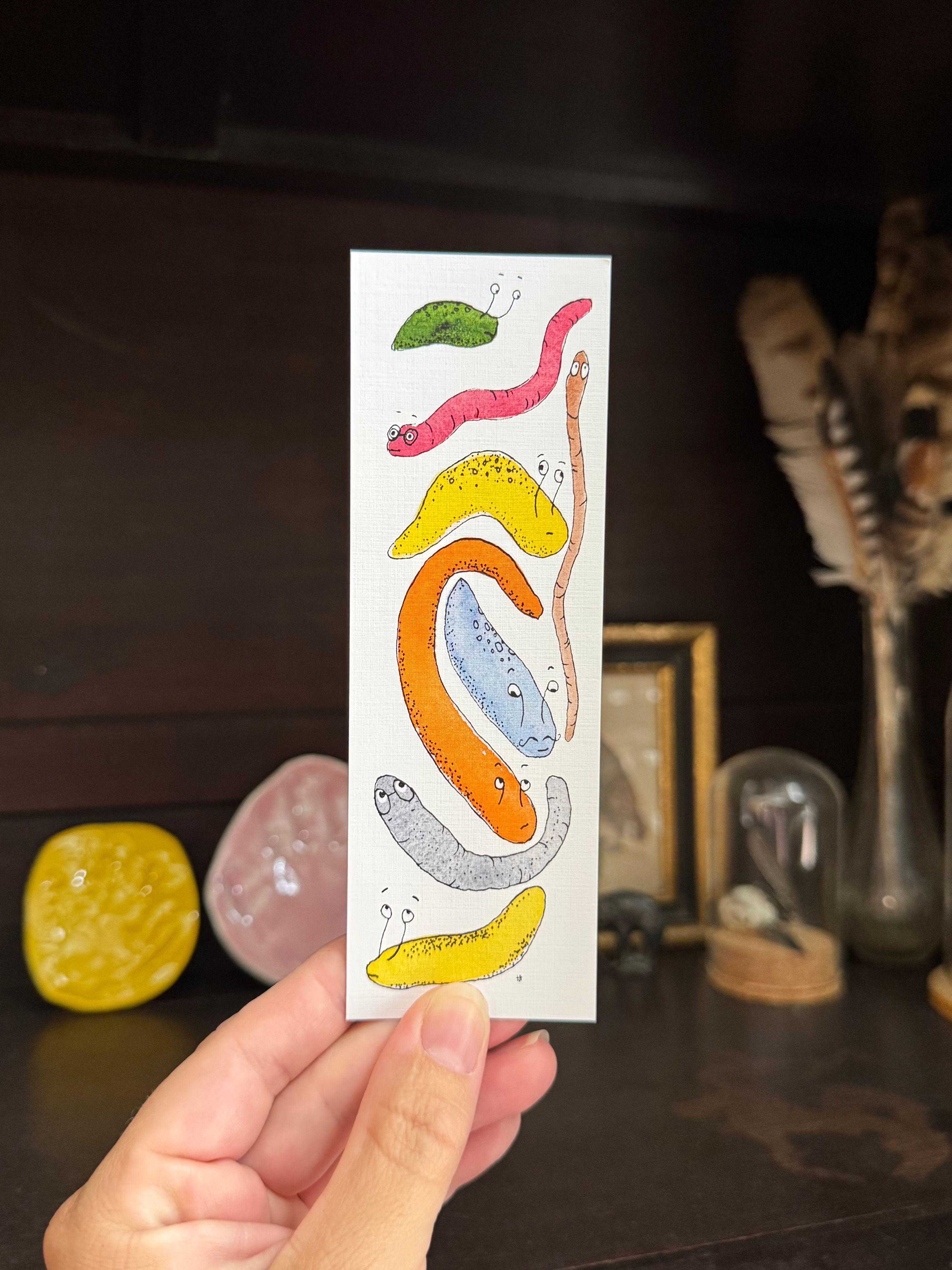 "Bookworms" bookmark