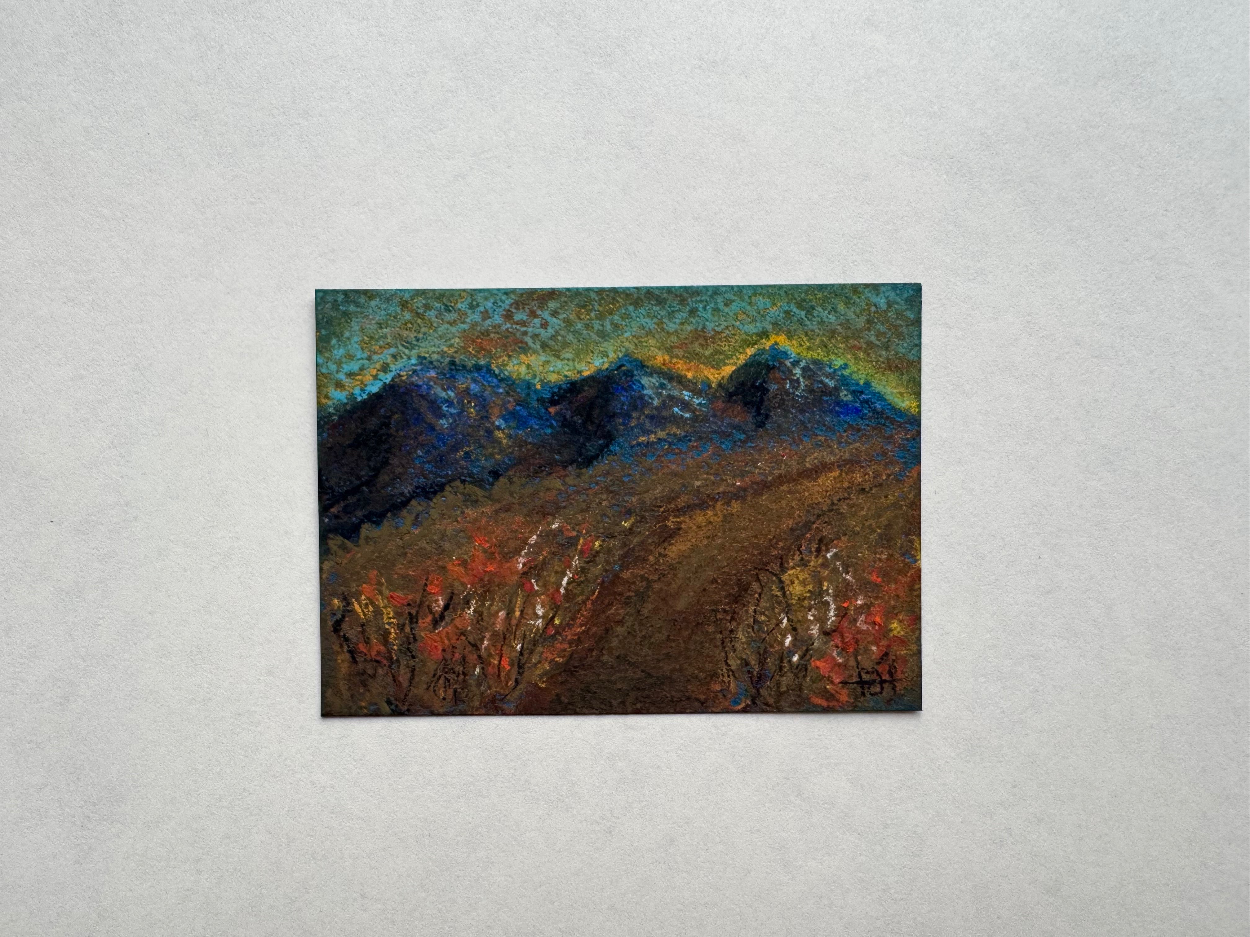 Mini Soft Pastel Landscape