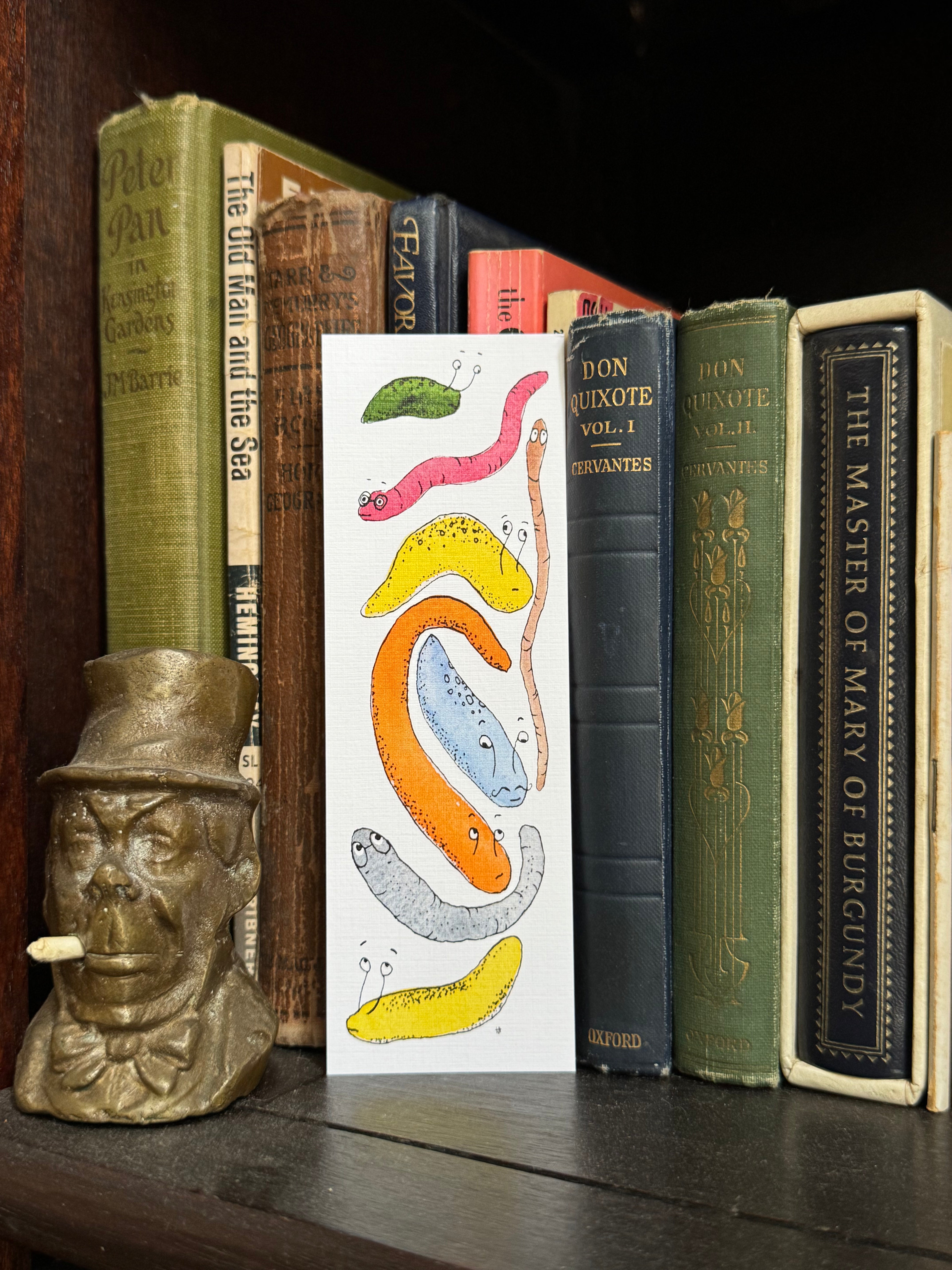 "Bookworms" bookmark